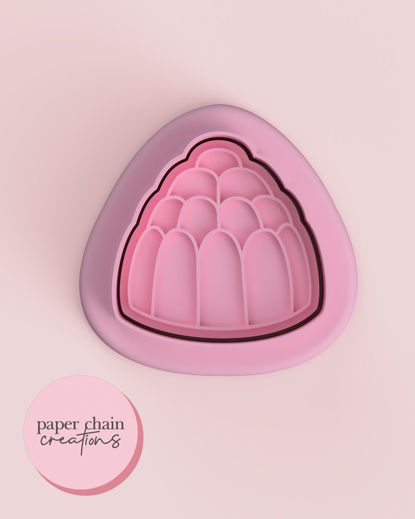 Raspberry Lolly Mini Cookie Cutter and Fondant Embosser