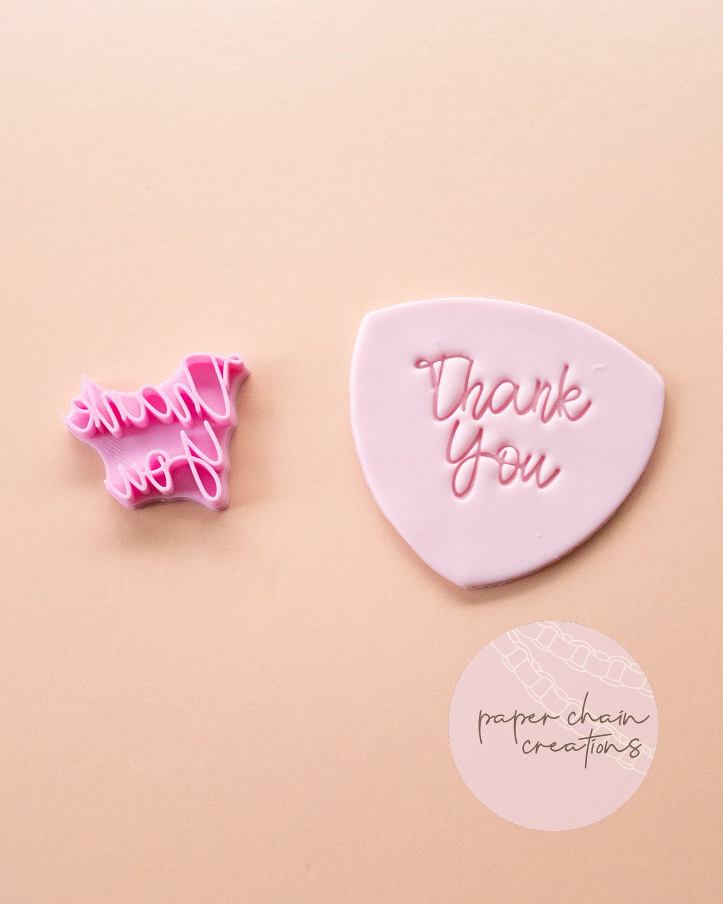 Thank You Style 1 Fondant Embosser