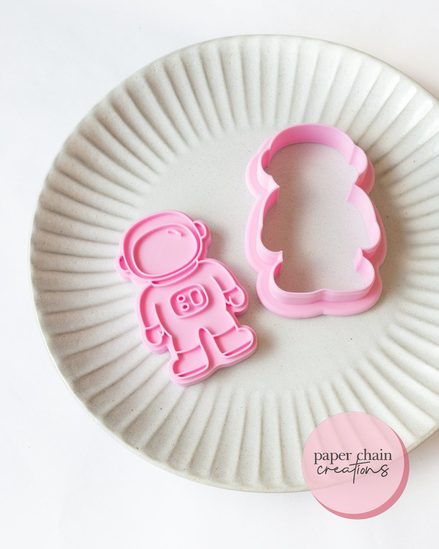 Astronaut Cookie Cutter and Fondant Embosser