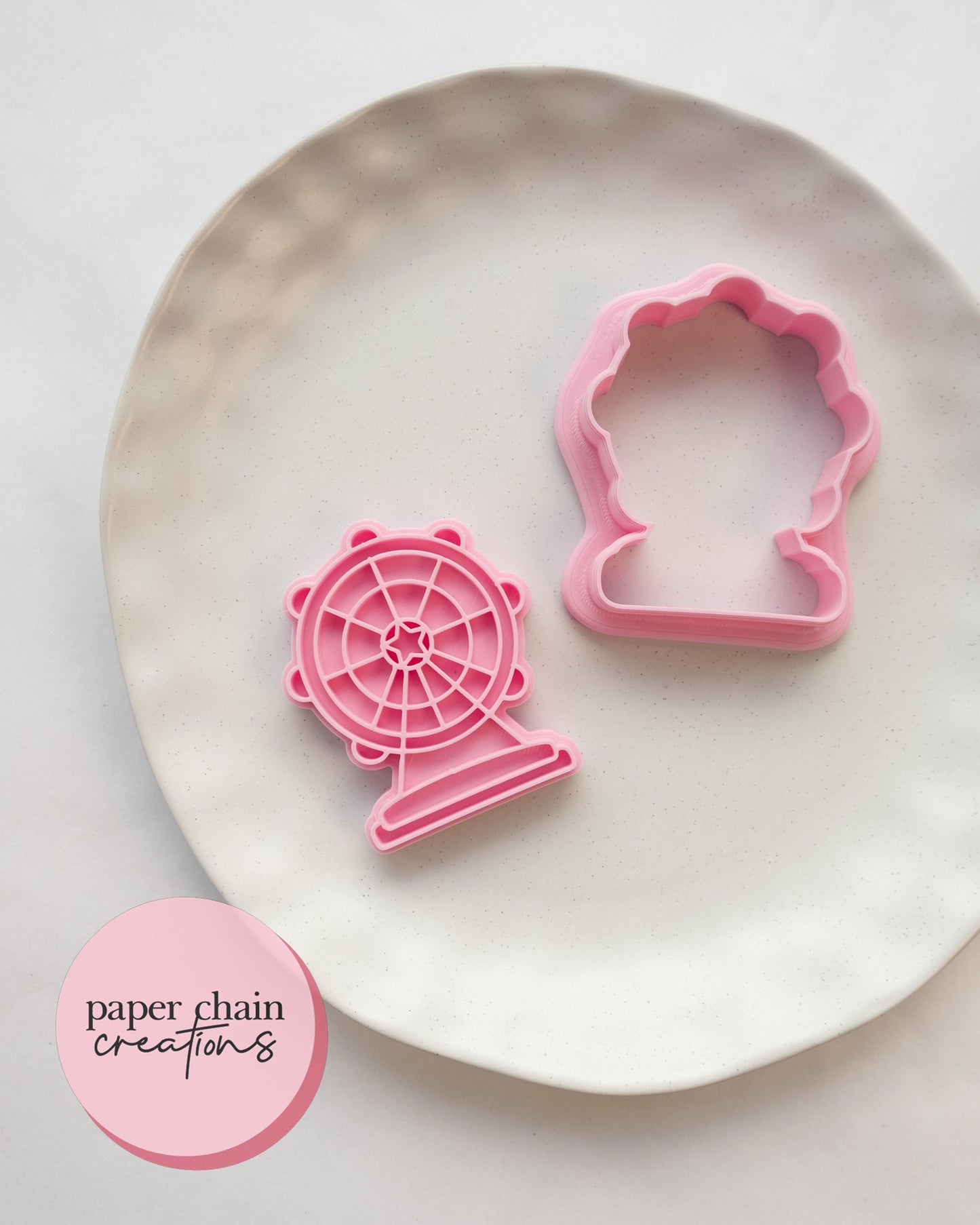 Ferris Wheel Cookie Cutter and Fondant Embosser