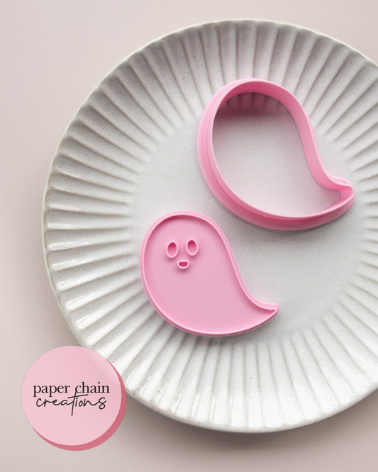 Ghost V3 Cookie Cutter and Fondant Embosser