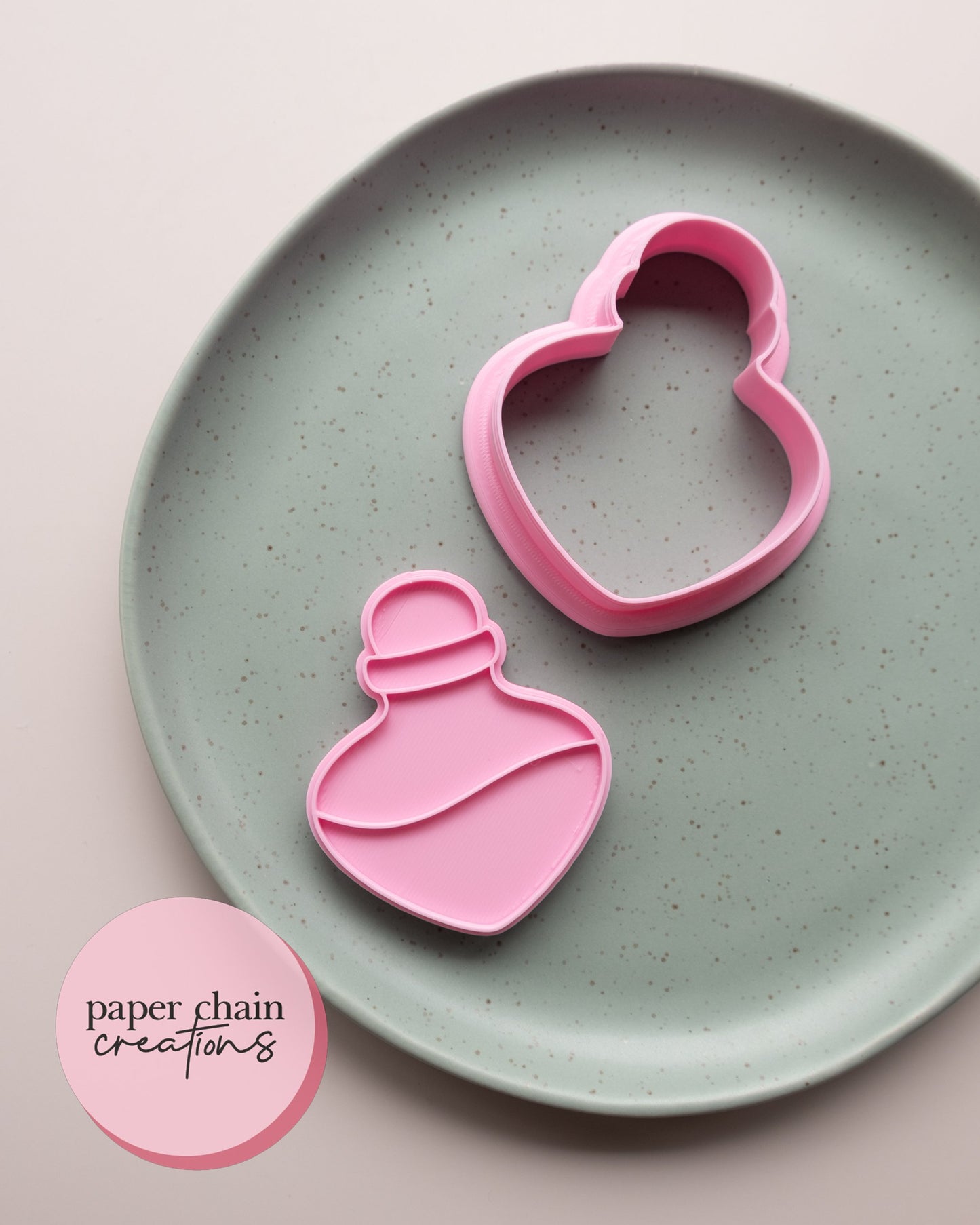 Love Potion Cookie Cutter and Embosser