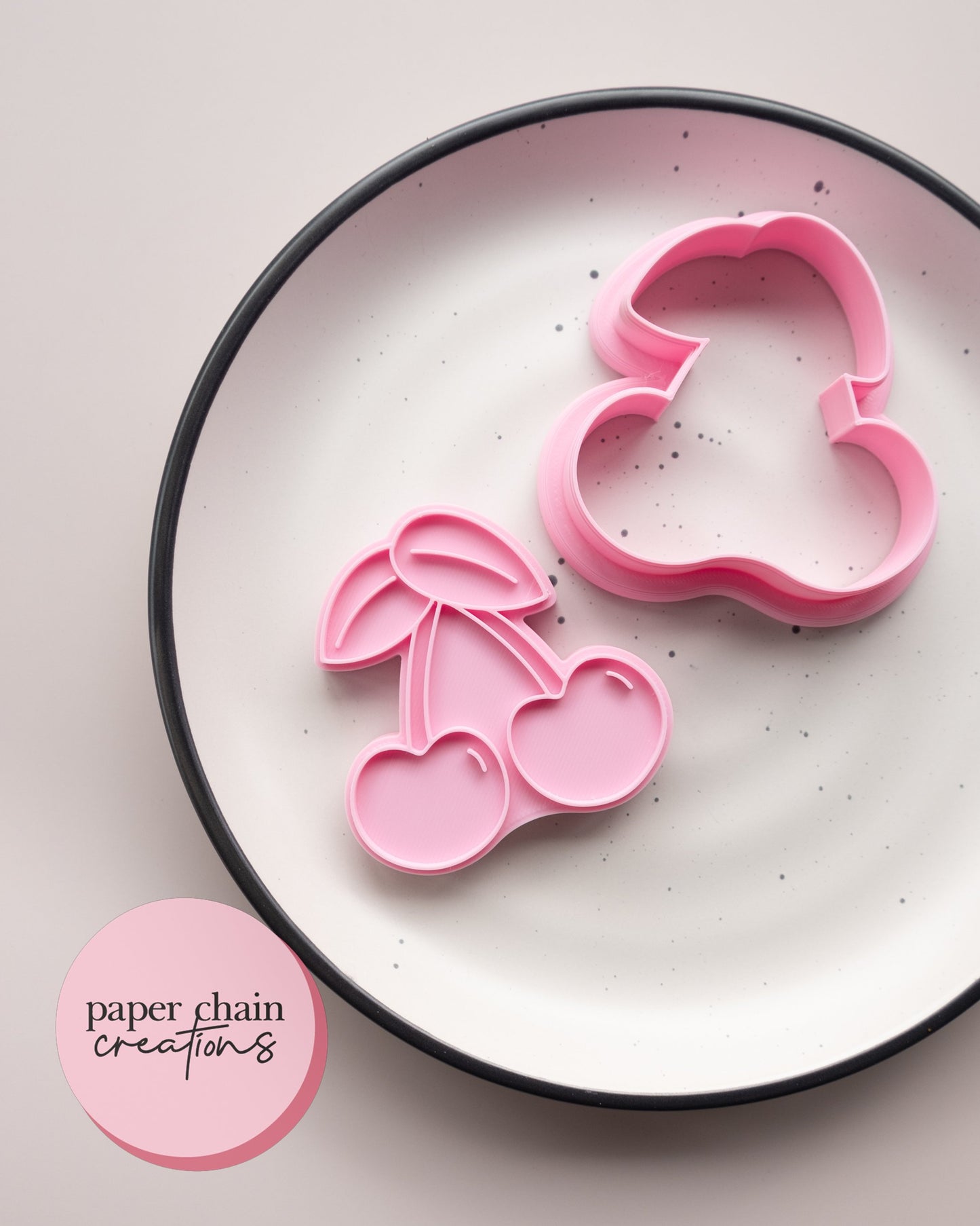 Cherries Cookie Cutter and Fondant Embosser