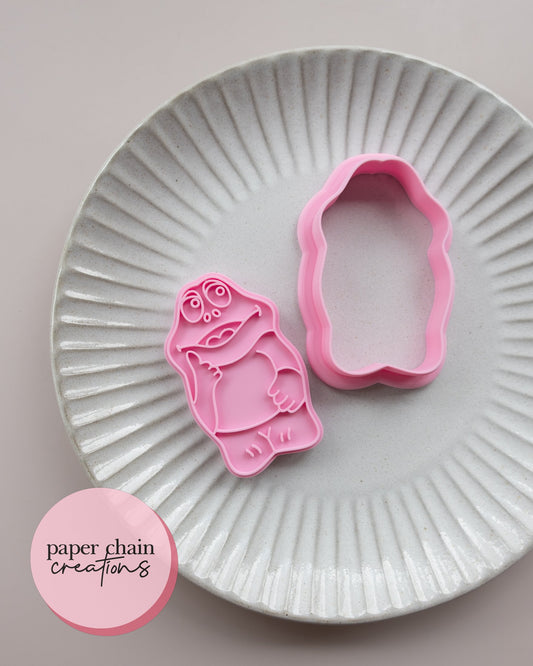 Chocolate Frog Lolly Cookie Cutter and Fondant Embosser