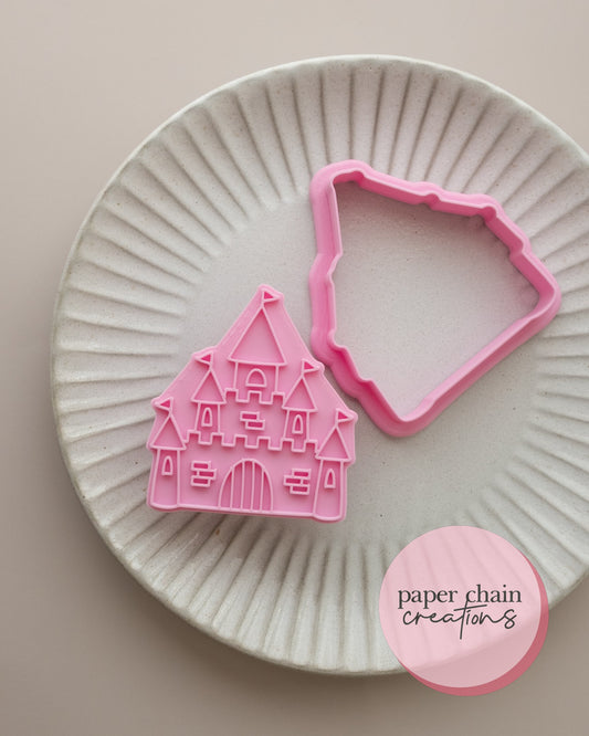 Castle V2 Cookie Cutter and Fondant Embosser