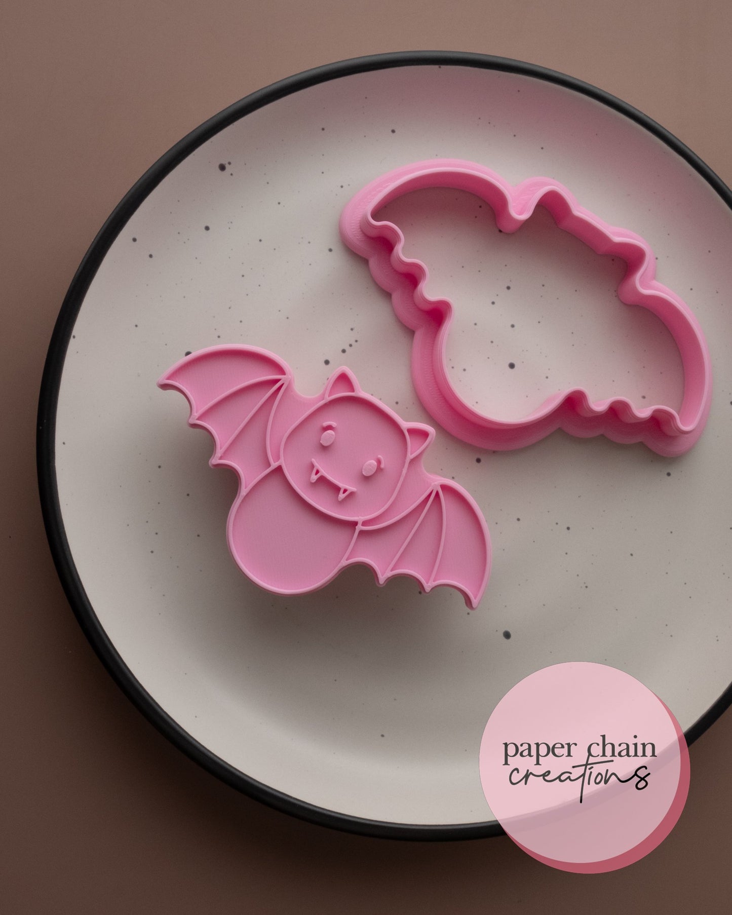 Bat Cookie Cutter and Fondant Embosser