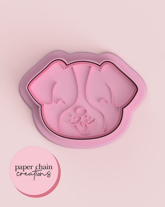 Puppy Face Cookie Cutter and Fondant Embosser