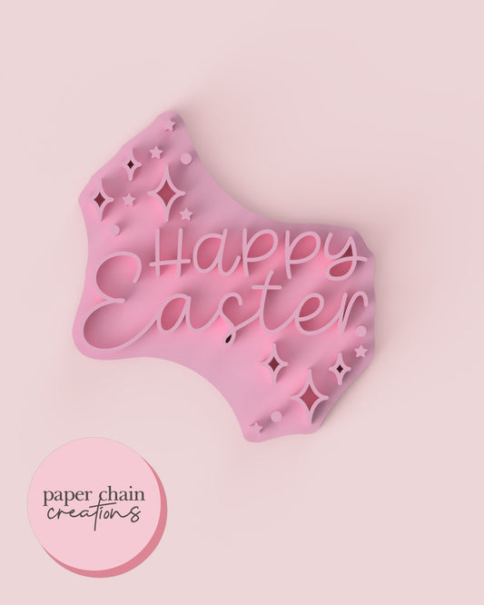 Happy Easter V3 Fondant Embosser