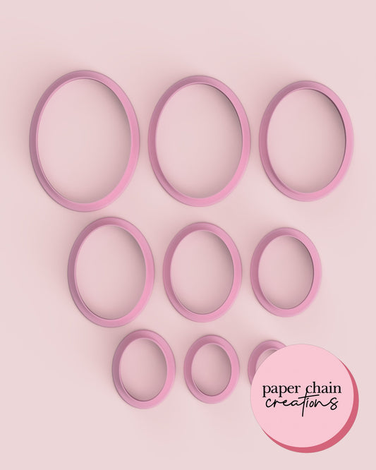 Oval Cookie Cutters