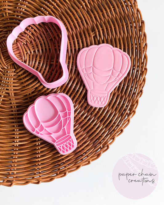 Hot Air Balloon Cookie Cutter and Embosser