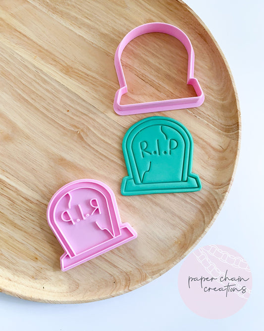 Tombstone Cookie Cutter and Embosser