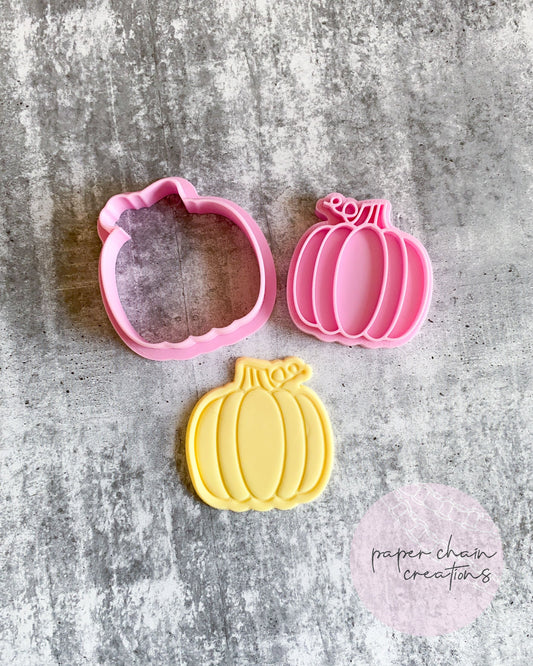 Pumpkin Cookie Cutter and Embosser