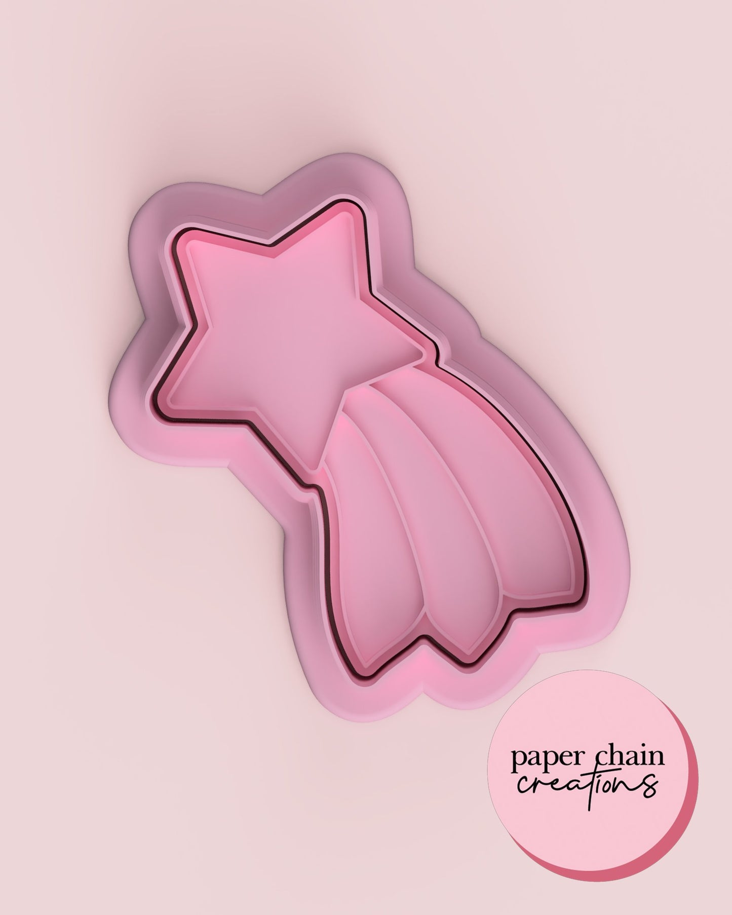 Shooting Star Cookie Cutter and Fondant Embosser