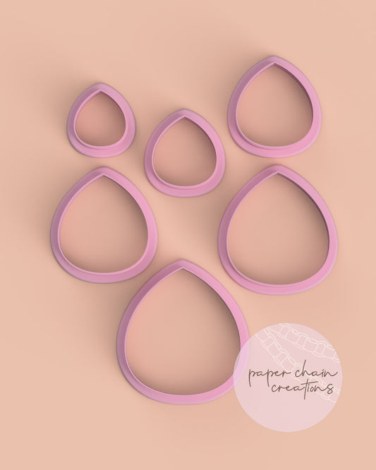 Tear Drop Cookie Cutter